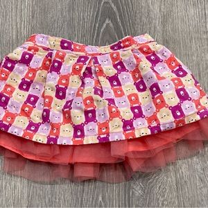 Gymboree Baby Girl Skirt Pink Bears 6-12 month OC10